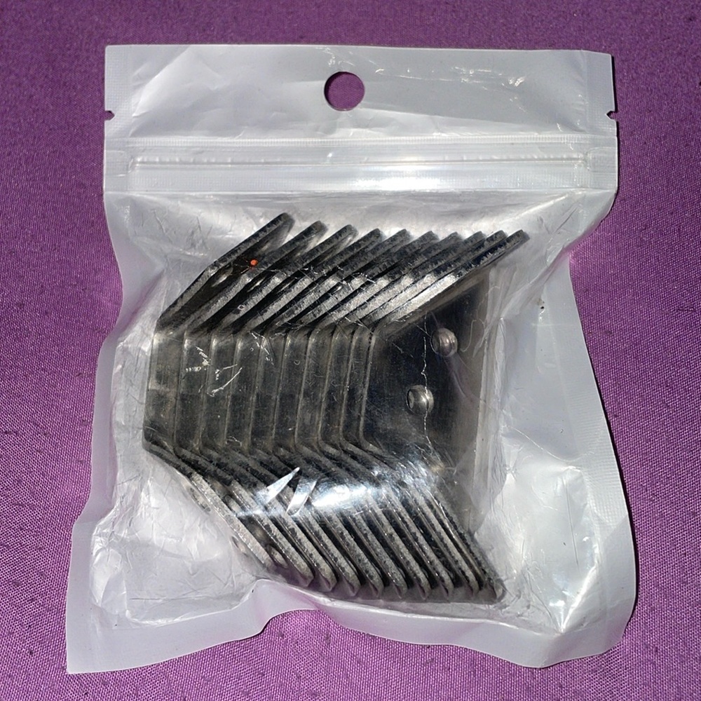 NEW 10 Pack metal corners repair DIY fix dresser drawer